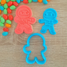 Load image into Gallery viewer, Ninja (2) Cookie Cutter & Fondant Stamp