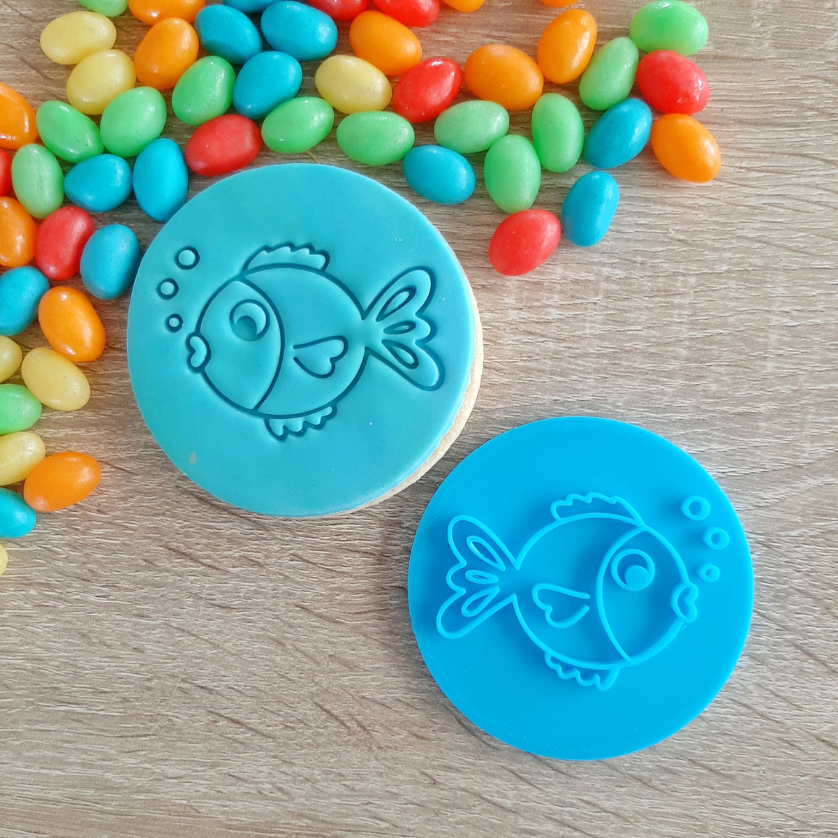 Fish Fondant Stamp – Little Monkey NZ