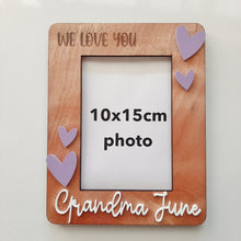 Load image into Gallery viewer, Personalised Custom Photo Frame