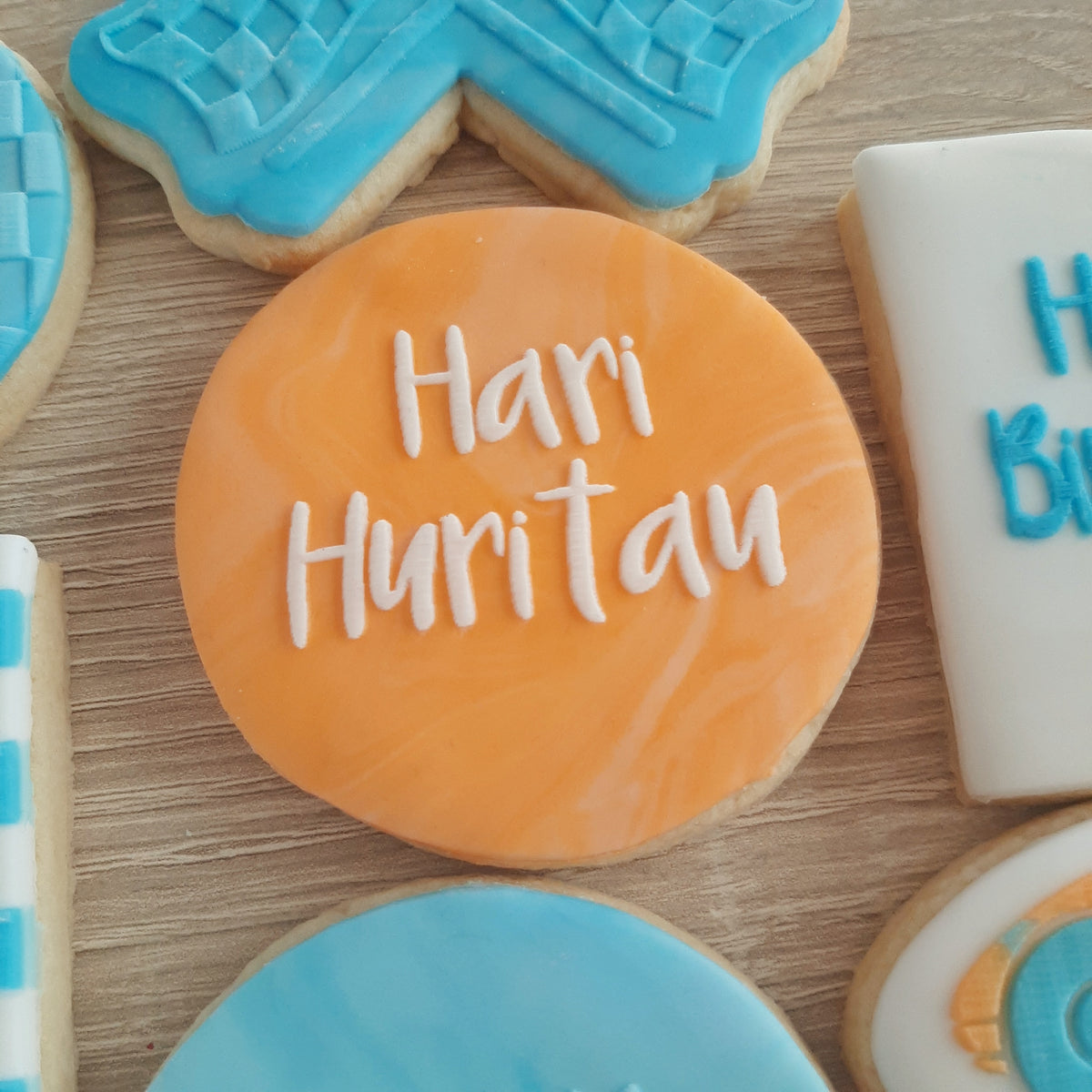 Hari Huritau Raised Acrylic Fondant Stamp – Little Monkey NZ