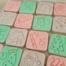 Load image into Gallery viewer, Advent Calendar Cookie Stamp & Cutter Set