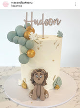 Load image into Gallery viewer, Custom Name/Text Wooden Cake Topper