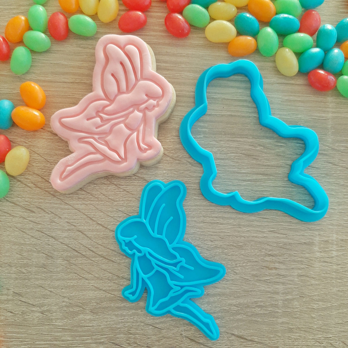 Fairy (2) Cookie Cutter & Fondant Stamp – Little Monkey NZ