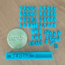 Load image into Gallery viewer, Letters & Numbers Fondant Stamp Set