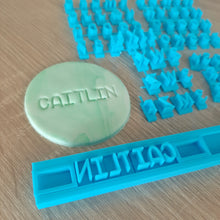 Load image into Gallery viewer, Letters & Numbers Fondant Stamp Set