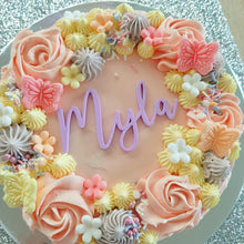 Load image into Gallery viewer, Custom Cake Tile (no stick topper)