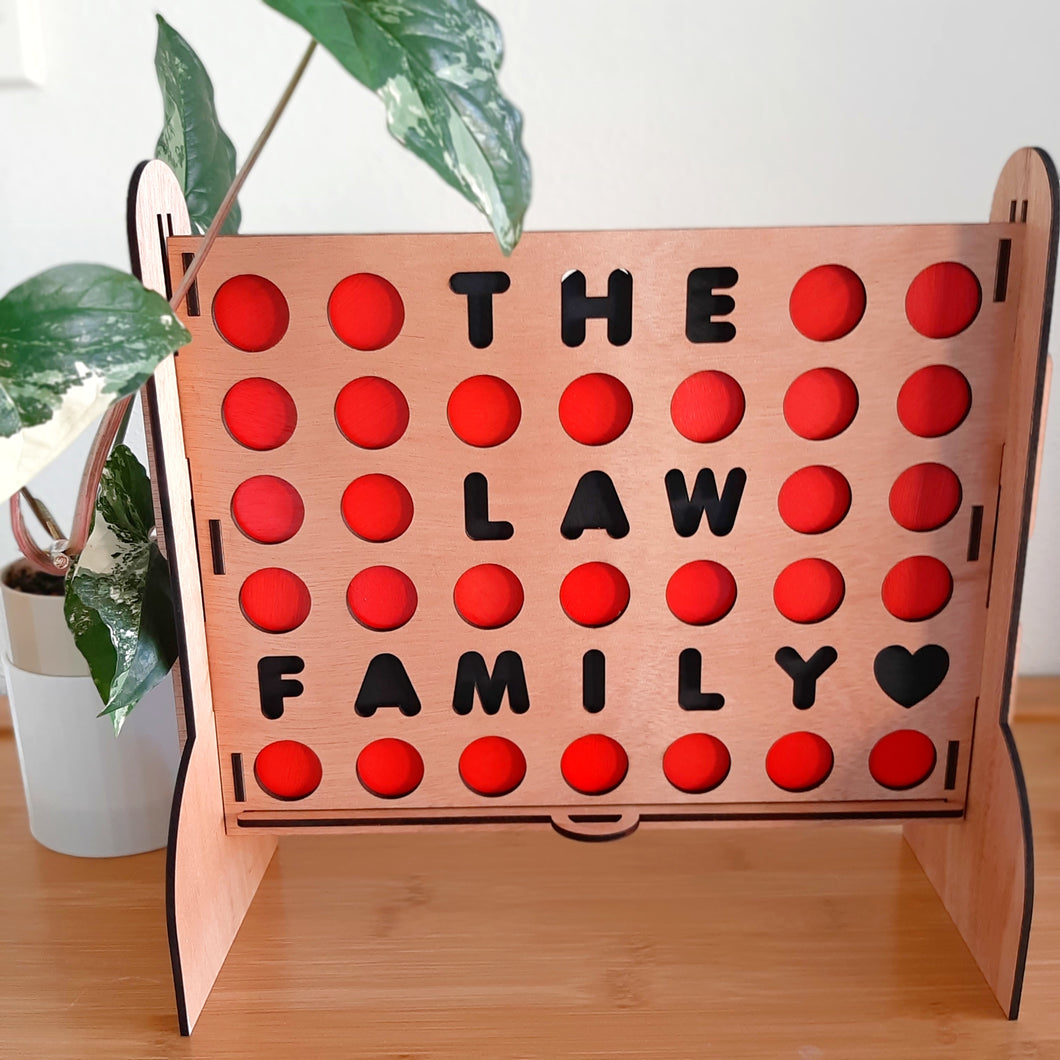 Personalised Four-in-a-Row Game