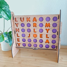 Load image into Gallery viewer, Personalised Four-in-a-Row Game