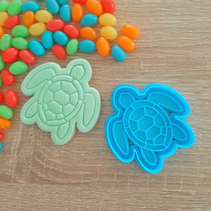 Turtle Cookie Cutter & Fondant Stamp
