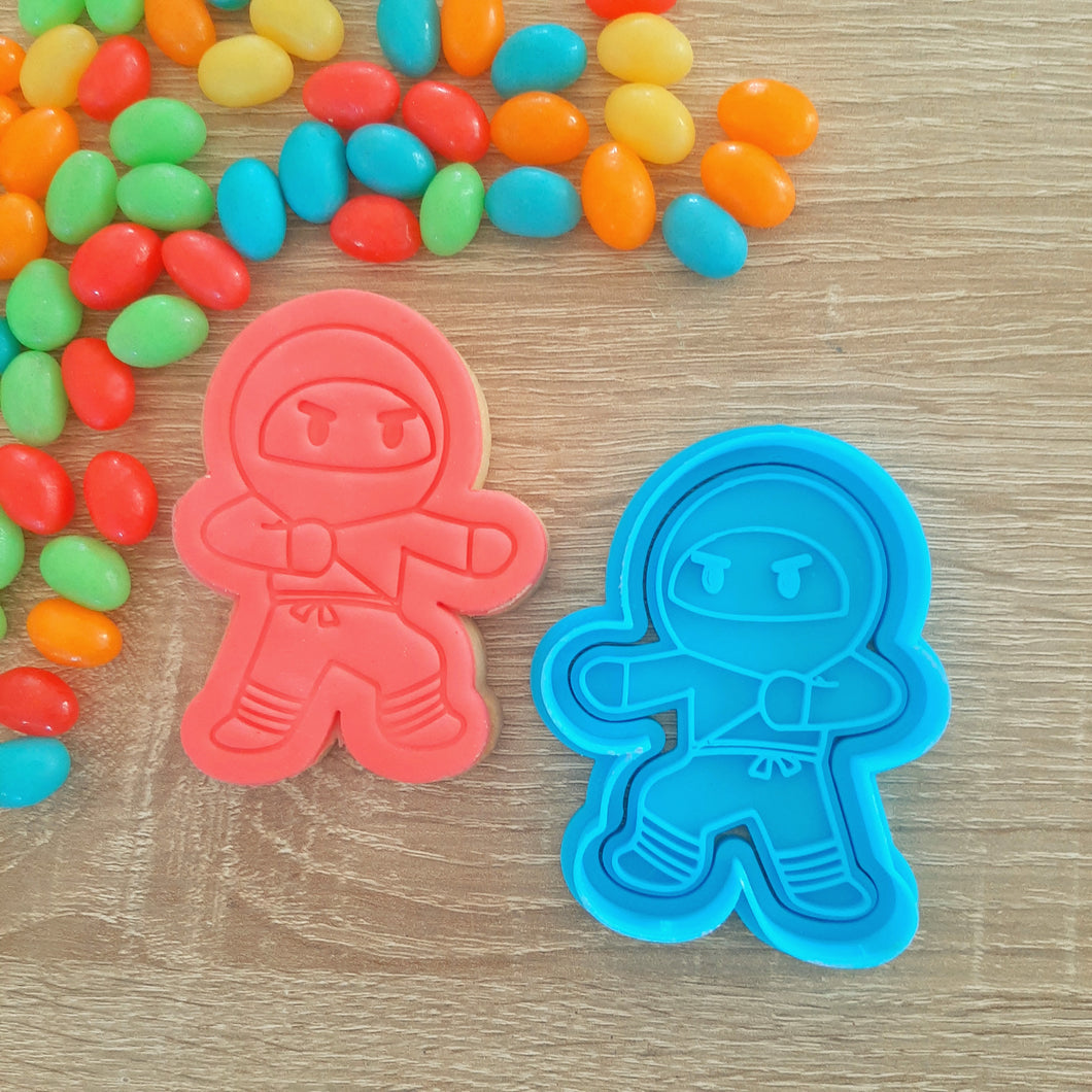 Ninja (2) Cookie Cutter & Fondant Stamp