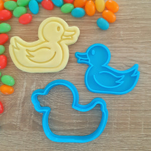 Duck Cookie Cutter & Fondant Stamp