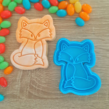 Load image into Gallery viewer, Fox Cookie Cutter &amp; Fondant Stamp