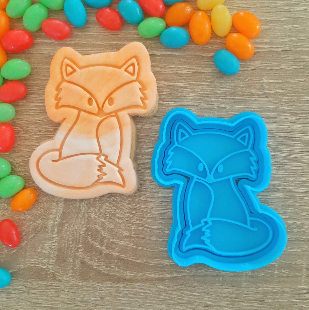 Fox Cookie Cutter & Fondant Stamp