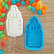 Load image into Gallery viewer, Baby Bottle Cookie Cutter &amp; Fondant Stamp