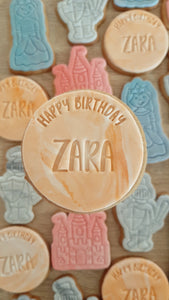 Arch Mini Happy Birthday Fondant Stamp