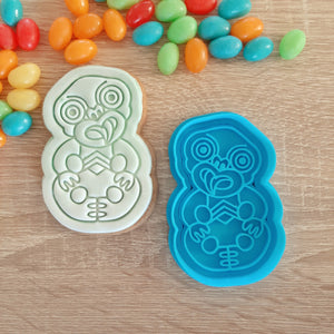 Hei-Tiki Cookie Cutter & Fondant Stamp