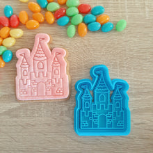 Load image into Gallery viewer, Castle (2) Cookie Cutter &amp; Fondant Stamp