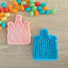 Load image into Gallery viewer, Castle (2) Cookie Cutter &amp; Fondant Stamp