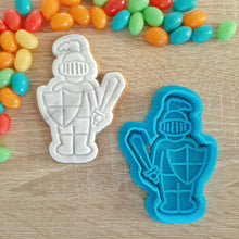 Load image into Gallery viewer, Knight Cookie Cutter &amp; Fondant Stamp