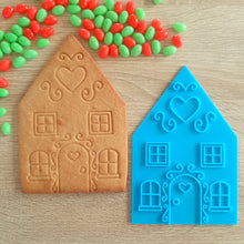 Load image into Gallery viewer, Large Gingerbread House Stamp Set (2 pcs)
