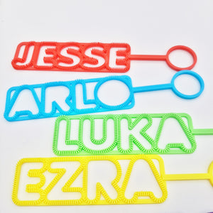 Personalised Bubble Wand