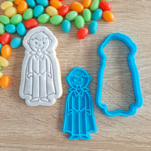 Load image into Gallery viewer, Vampire Cookie Cutter &amp; Fondant Stamp