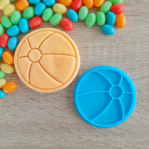 Beach Ball Fondant Stamp