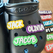 Load image into Gallery viewer, Custom Name Shoe Charm