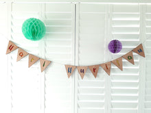 Load image into Gallery viewer, Hari Huritau Wooden Bunting Flags