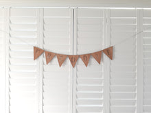 Load image into Gallery viewer, Wooden Name Bunting Flags