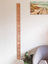 Load image into Gallery viewer, Personalised Wooden Height Chart (with name)