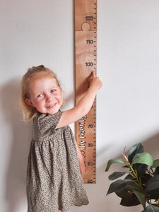 Personalised Wooden Height Chart (with name)