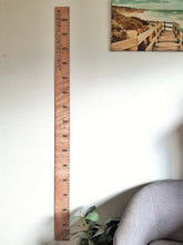 Load image into Gallery viewer, Personalised Wooden Height Chart (with name)