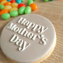 Load image into Gallery viewer, Happy Mother&#39;s Day Raised Acrylic Fondant Stamp