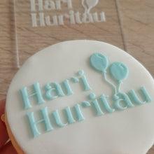 Load image into Gallery viewer, Hari Huritau Raised Acrylic Fondant Stamp