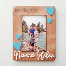 Load image into Gallery viewer, Personalised Love You Photo Frame