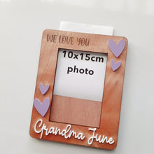 Load image into Gallery viewer, Personalised Love You Photo Frame