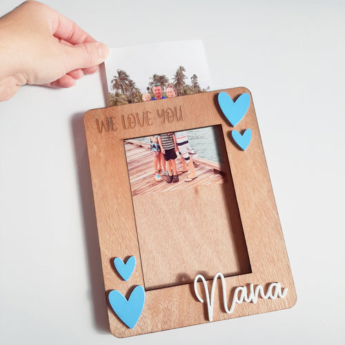 Personalised Love You Photo Frame