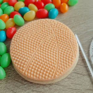 Basketball Raised Acrylic Fondant Stamp