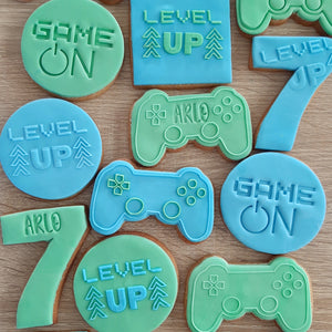Game On Fondant Stamp