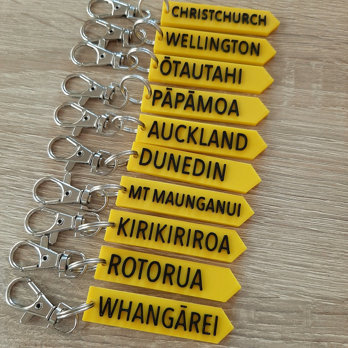 Personalised Street Sign Key Ring – Little Monkey NZ