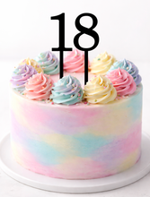Load image into Gallery viewer, Number Cake Topper (4.5cm tall) - more colours available