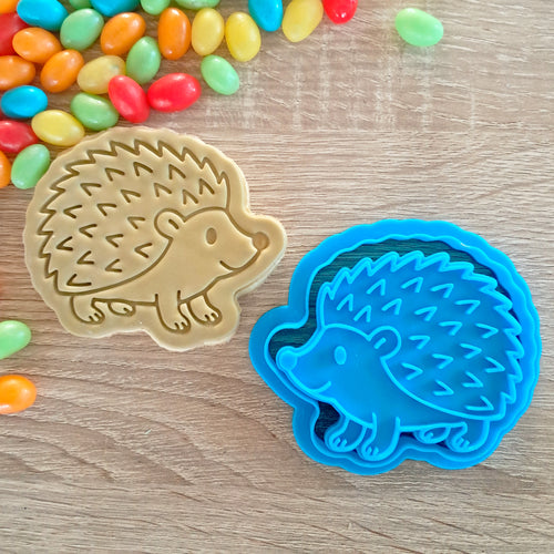 Hedgehog Cookie Cutter & Fondant Stamp