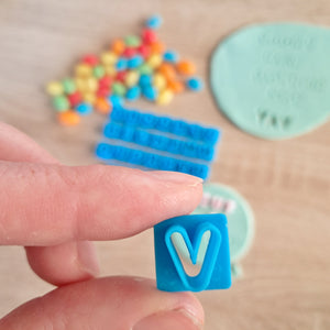 Cut & Stamp Letter Set