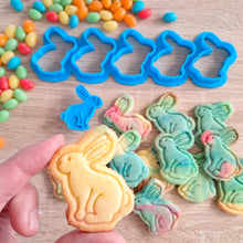 Load image into Gallery viewer, Mini Bunny Multi Cookie Cutter &amp; Stamp