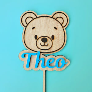 Custom Name & Picture Cake Topper (70+ images to choose from)