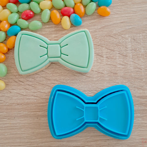Bow Tie Cookie Cutter & Fondant Stamp