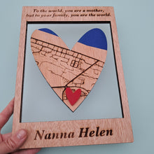 Load image into Gallery viewer, Personalised Map Wall Art