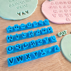 Cut & Stamp Letter Set