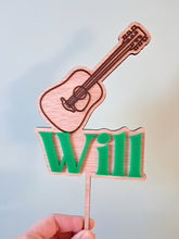 Load image into Gallery viewer, Custom Name &amp; Picture Cake Topper (70+ images to choose from)